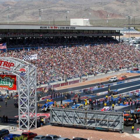 The Strip at LVMS will host two NHRA Mello Yello Drag Racing Series events in 2019.