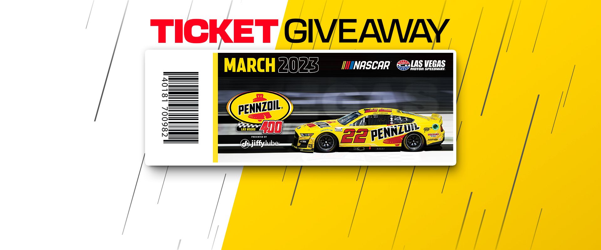 Win 2023 Pennzoil 400 Tickets Immersive Las Vegas Motor Speedway