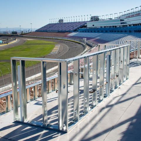LVMS is adding dozens more loge box seating options for race fans close to Turn 4 for September's South Point 400 weekend.