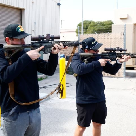Noah Gragson and Chase Briscoe visit Las Vegas