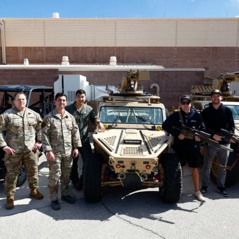 Noah Gragson and Chase Briscoe visit Las Vegas