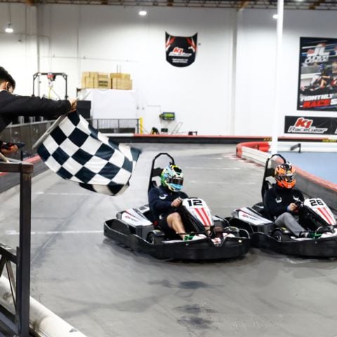 Noah Gragson and Chase Briscoe visit Las Vegas
