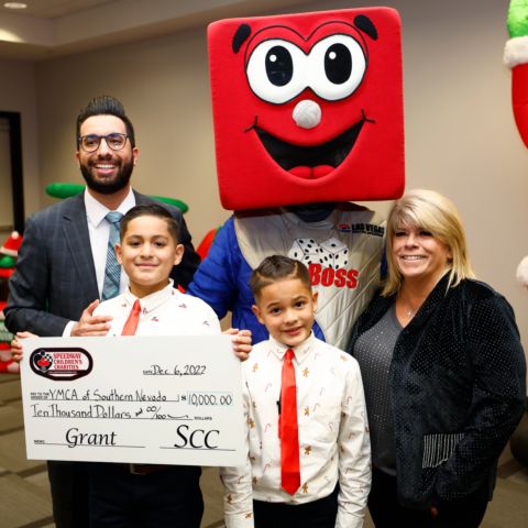 Check presentation to YMCA of Southern Nevada