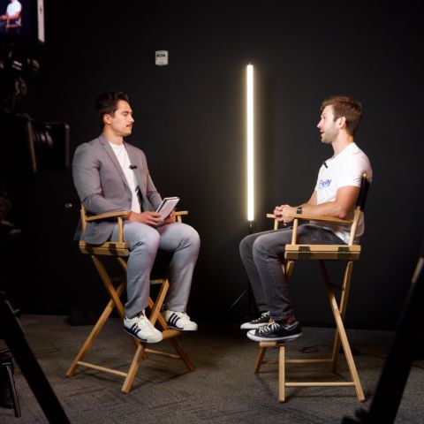 Daniel Suarez in Las Vegas