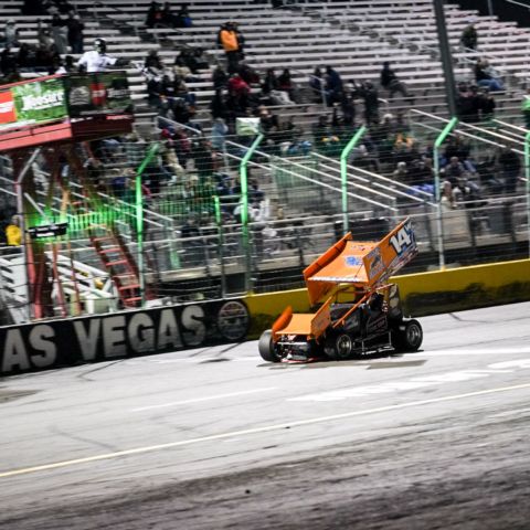 Riskon360! Open Wheel Showdown winner at the Bullring at Las Vegas Motor Speedway