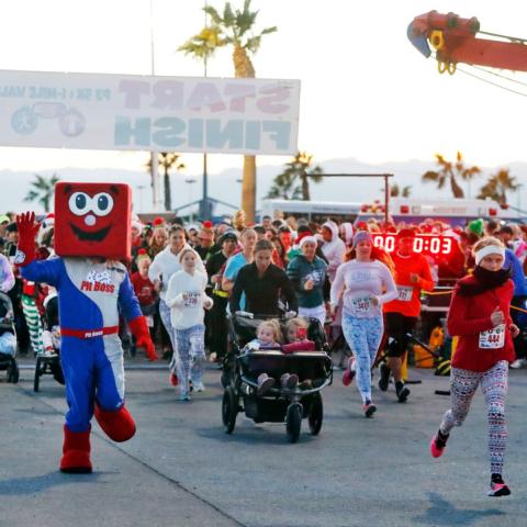 More than 3,000 people participated in last year's SCC PJ 5K Run & 1-Mile Walk at LVMS.