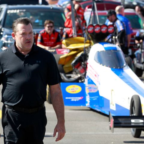 Tony Stewart At LVMS