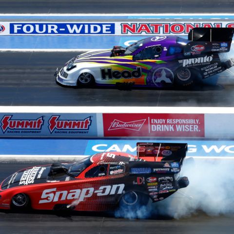 NHRA Four-Wide Nationals Day One