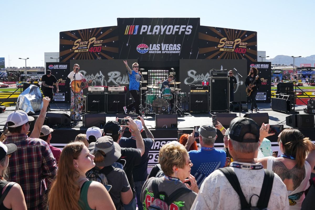 A Neon Garage / Pit Road Pass - Las Vegas Motor Speedway