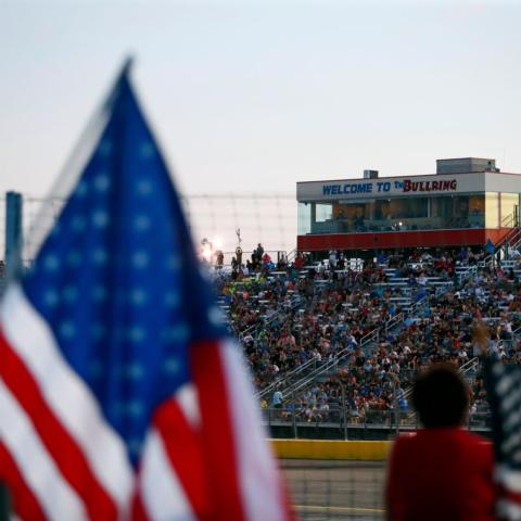 The Bullring at LVMS will return from a seven-week hiatus to host Back to School Night presented by Whelen Engineering on Saturday.