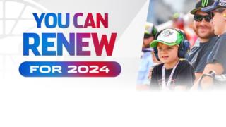 NASCAR Ticket Renewals