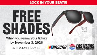 NASCAR Ticket Renewals