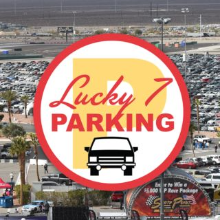 Lucky 7 Parking Graphic