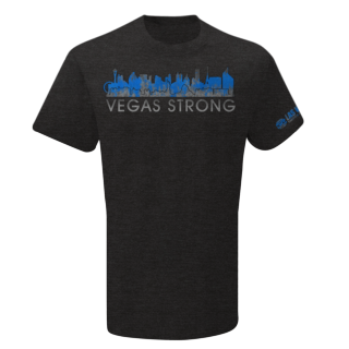 Vegas Strong American Flag Tee