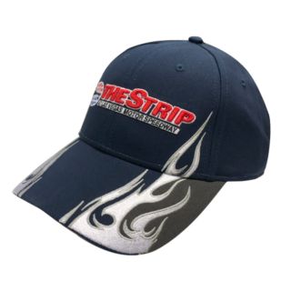 The Strip Gray White Flame Hat