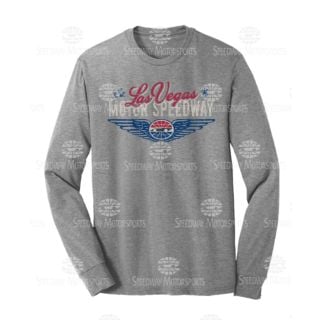 LVMS LADY FREE BIRD L/S TEE Ash