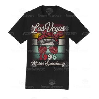 LVMS LADY VINTAGE MESSYBUN T BLK