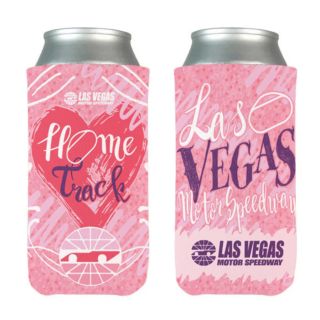 Home Track Pink Can Cooler 16 oz