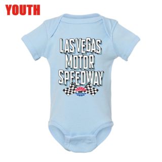 Checkered Flag Infant Bodysuit Blue