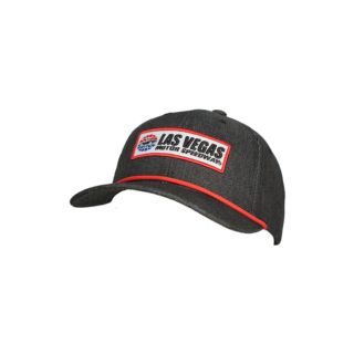 LVMS Black Denim Hat