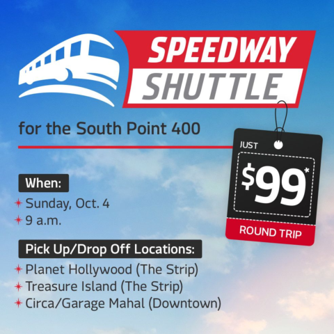 Speedway Shuttle Graphic